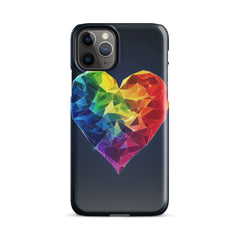 Ranbow Heart Snap case for iPhone