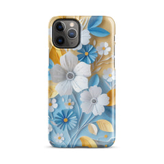 Floral Snap case for iPhone