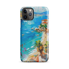 Mediterranean Beach Snap case for iPhone