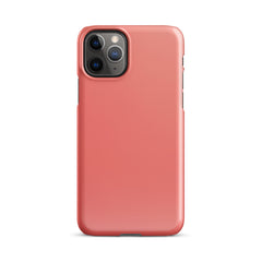 Coral Snap case for iPhone