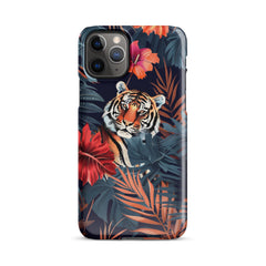 Jungle Tiger Snap case for iPhone