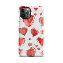 Hearts Snap case for iPhone