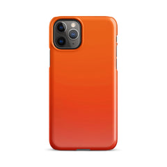 Orange Snap case for iPhone