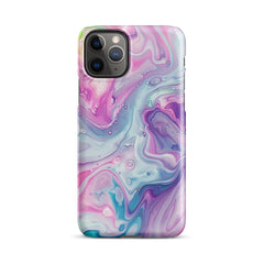 Pastel Marble Snap case for iPhone