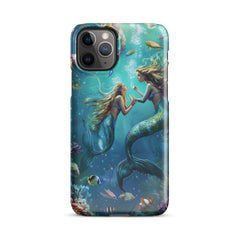 Mermaids Snap case for iPhone