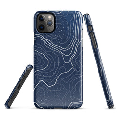 Blue Art Snap case for iPhone