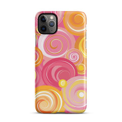 Pink Yellow Phone case for iPhone