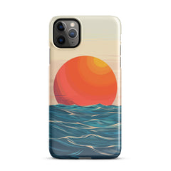 Ocean Sun Snap case for iPhone