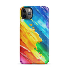 Rainbow Snap case for iPhone