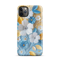 Floral Snap case for iPhone