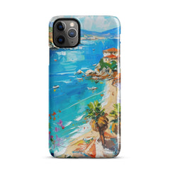 Mediterranean Beach Snap case for iPhone