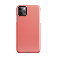 Coral Snap case for iPhone