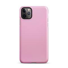 Pink Snap case for iPhone