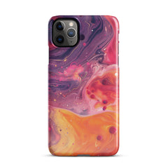 Rainbow Swirl Snap case for iPhone