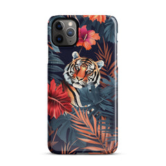 Jungle Tiger Snap case for iPhone