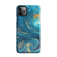 Turquoise Swirl  Snap case for iPhone