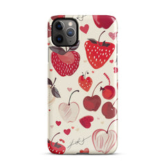 Strawberries Snap case for iPhone