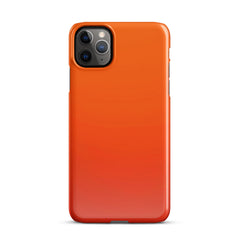 Orange Snap case for iPhone