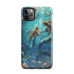 Mermaids Snap case for iPhone