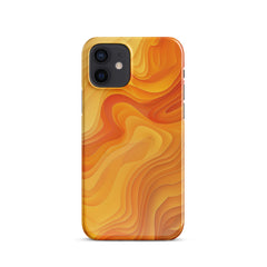 Abstract Yellow Snap Phone  case for iPhone