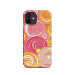 Pink Yellow Phone case for iPhone