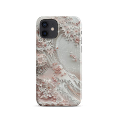 Great Wave White Snap case for iPhone