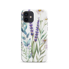 Lavender Snap case for iPhone