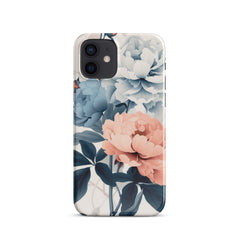 Tricolor Flowers Snap case for iPhone