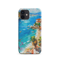 Mediterranean Beach Snap case for iPhone