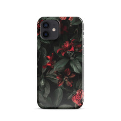 Floral Dark Snap case for iPhone