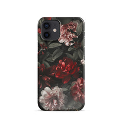 Pink Red Floral Snap case for iPhone