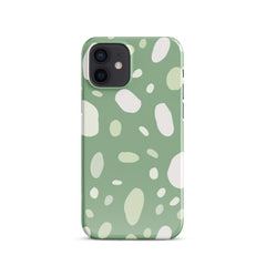 Sprinkle Green Snap case for iPhone