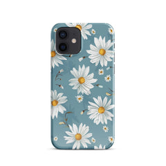 white Daisies Snap case for iPhone