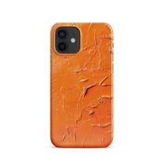 Orange Aastract Snap case for iPhone