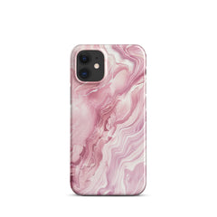 Pink Marble Snap case for iPhone