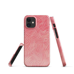 Pink Art  Snap case for iPhone