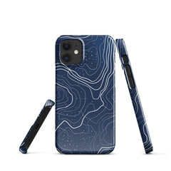 Blue Art Snap case for iPhone