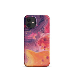 Rainbow Swirl Snap case for iPhone