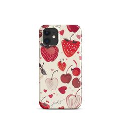 Strawberries Snap case for iPhone