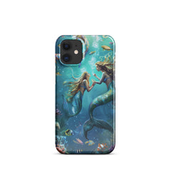 Mermaids Snap case for iPhone