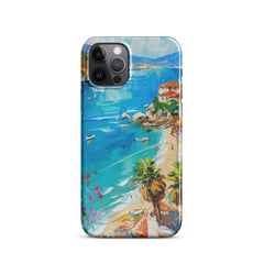 Mediterranean Beach Snap case for iPhone