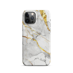 White Marble Snap case for iPhone