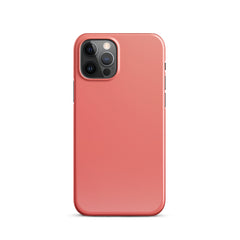 Coral Snap case for iPhone