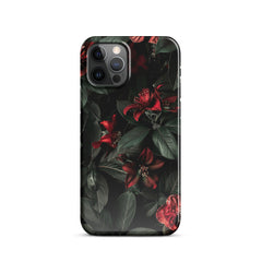 Floral Dark Snap case for iPhone