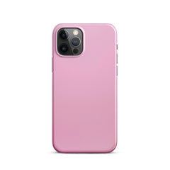 Pink Snap case for iPhone