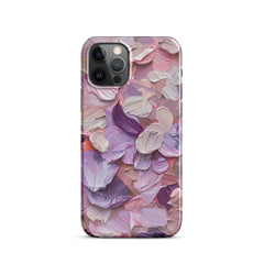 Pink Petals Snap case for iPhone