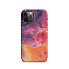 Rainbow Swirl Snap case for iPhone