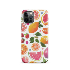 Cute Fruits Snap case for iPhone