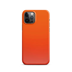 Orange Snap case for iPhone