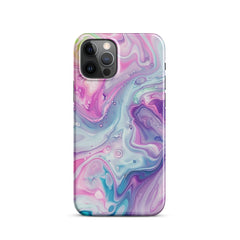 Pastel Marble Snap case for iPhone